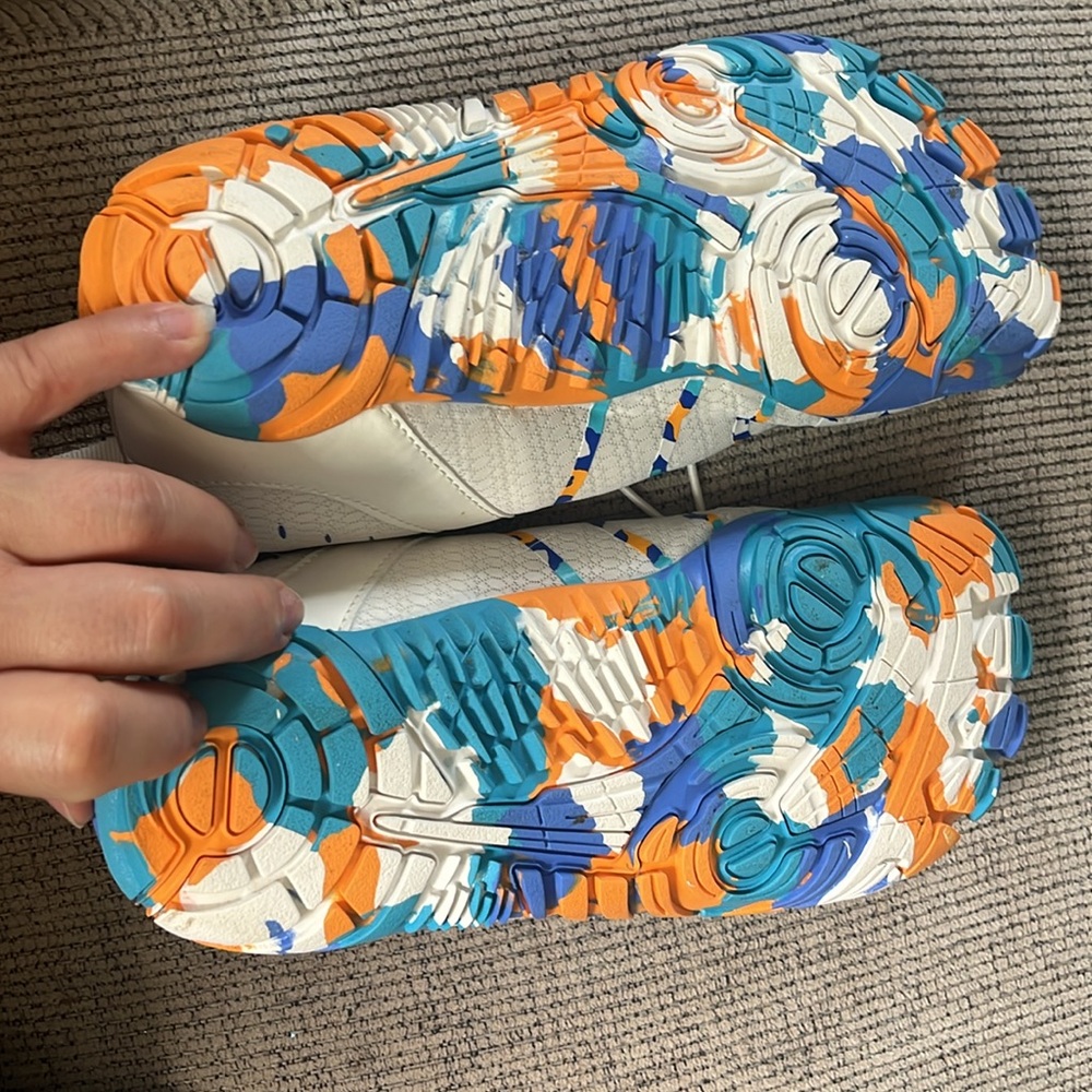 Womens Multicolor Barefoot Grounding Tennis Shoes - Picture 3 of 3